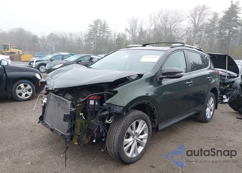 2013 Toyota Rav4 Limited из США, поврежденный, VIN 2T3DFREV3DW011715